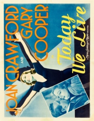 Today We Live movie poster (1933) mug