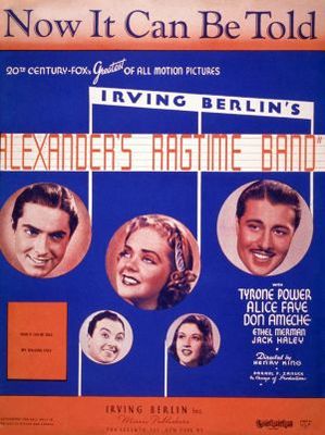 Alexander's Ragtime Band movie poster (1938) metal framed poster