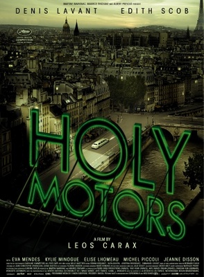 Holy Motors movie poster (2012) pillow