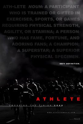 Athlete movie poster (2010) poster with hanger