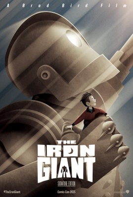 The Iron Giant movie poster (1999) canvas poster