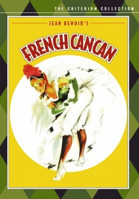 French Cancan movie poster (1955) canvas poster