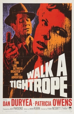 Walk a Tightrope movie poster (1965) mouse pad