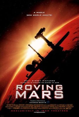Roving Mars movie poster (2006) wooden framed poster