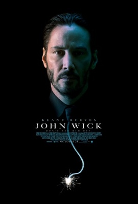 John Wick movie poster (2014) metal framed poster