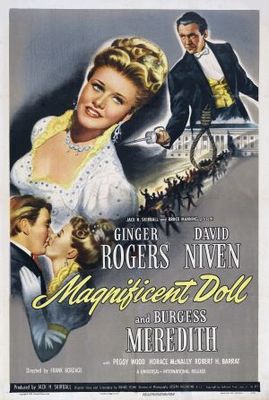 Magnificent Doll movie poster (1946) pillow