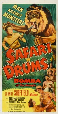 Safari Drums movie poster (1953) Mouse Pad MOV_0684bc49