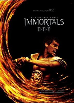 Immortals movie poster (2011) puzzle MOV_06868b3d