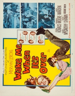 Wake Me When It's Over movie poster (1960) t-shirt
