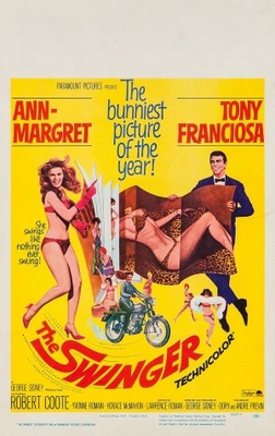 The Swinger movie poster (1966) t-shirt