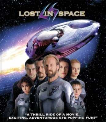 Lost in Space movie poster (1998) poster with hanger