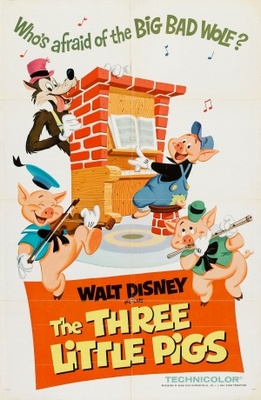 Three Little Pigs movie poster (1933) Tank Top