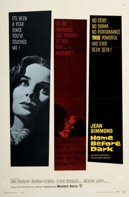 Home Before Dark movie poster (1958) wooden framed poster