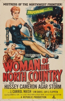 Woman of the North Country movie poster (1952) metal framed poster