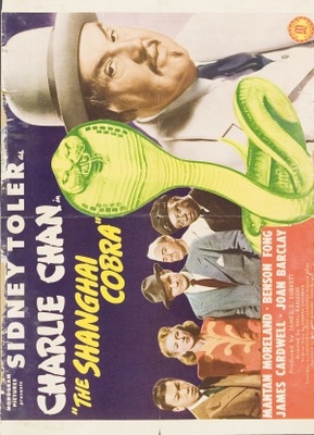 The Shanghai Cobra movie poster (1945) poster with hanger