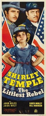 The Littlest Rebel movie poster (1935) metal framed poster