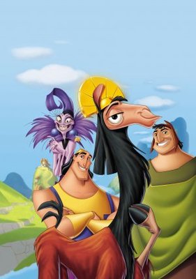 The Emperor's New Groove movie poster (2000) canvas poster