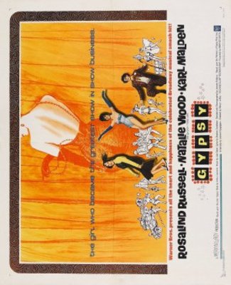 Gypsy movie poster (1962) wood print