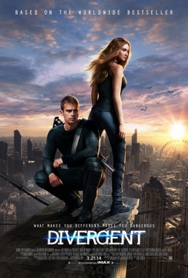 Divergent movie poster (2014) Stickers MOV_06eb6f18