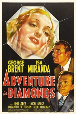 Adventure in Diamonds movie poster (1940) poster