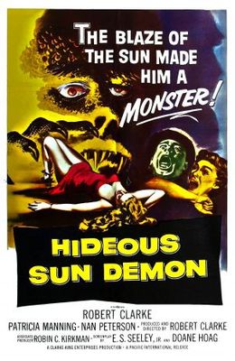 The Hideous Sun Demon movie poster (1959) Longsleeve T-shirt
