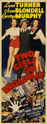 Two Girls on Broadway movie poster (1940) mouse pad