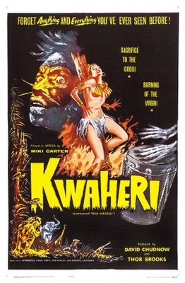 Kwaheri: Vanishing Africa movie poster (1964) poster with hanger