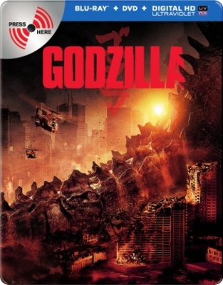 Godzilla movie poster (2014) Mouse Pad MOV_0714481b