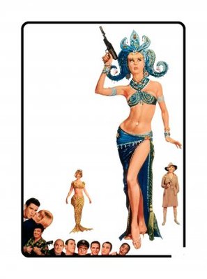 The Glass Bottom Boat movie poster (1966) metal framed poster