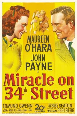 Miracle on 34th Street movie poster (1947) poster