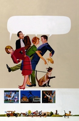 That Darn Cat! movie poster (1965) poster with hanger