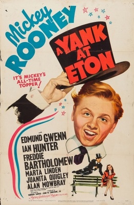 A Yank at Eton movie poster (1942) canvas poster