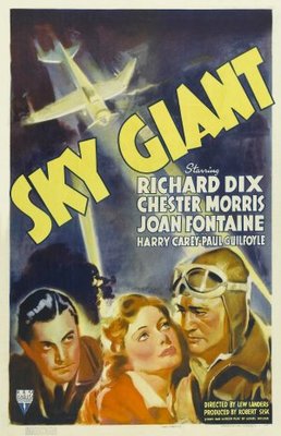 Sky Giant movie poster (1938) canvas poster