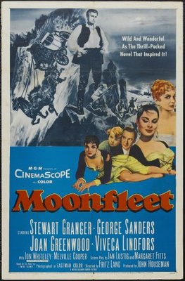 Moonfleet movie poster (1955) canvas poster