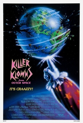 Killer Klowns from Outer Space movie poster (1988) Mouse Pad MOV_07671475
