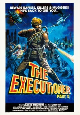 The Executioner, Part II movie poster (1984) poster with hanger