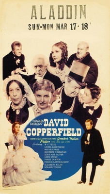 The Personal History, Adventures, Experience, & Observation of David Copperfield the Younger movie poster (1935) poster with hanger