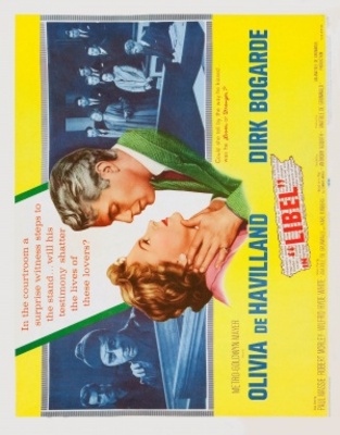 Libel movie poster (1959) pillow