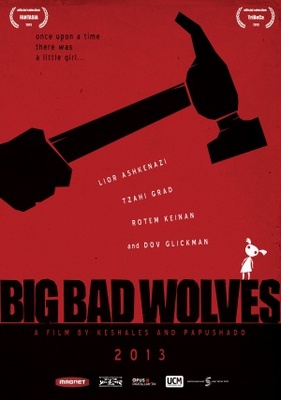 Big Bad Wolves movie poster (2013) metal framed poster