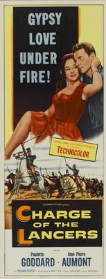 Charge of the Lancers movie poster (1954) Mouse Pad MOV_07c53eef