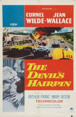 The Devil's Hairpin movie poster (1957) canvas poster
