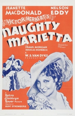 Naughty Marietta movie poster (1935) pillow