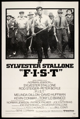 Fist movie poster (1978) t-shirt