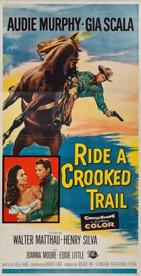Ride a Crooked Trail movie poster (1958) Longsleeve T-shirt