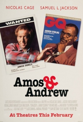 Amos And Andrew movie poster (1993) metal framed poster