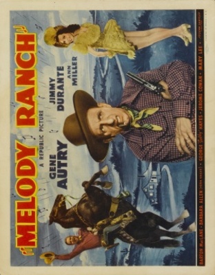 Melody Ranch movie poster (1940) metal framed poster