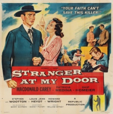 Stranger at My Door movie poster (1956) poster with hanger