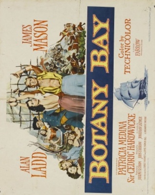 Botany Bay movie poster (1953) wooden framed poster