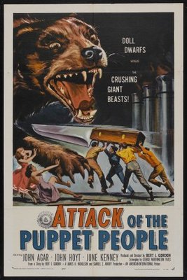 Attack of the Puppet People movie poster (1958) mouse pad