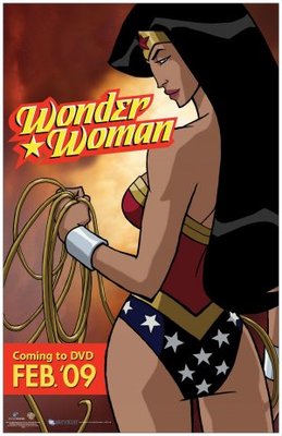 Wonder Woman movie poster (2009) Stickers MOV_08382ffc